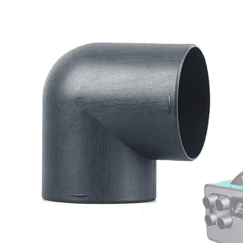 

Diesel Heater Duct Connector 1.8/3/3.5 Inch 90-Degree Ventilation Pipe Exhaust Connector Outlet Connector For Eberspaecher