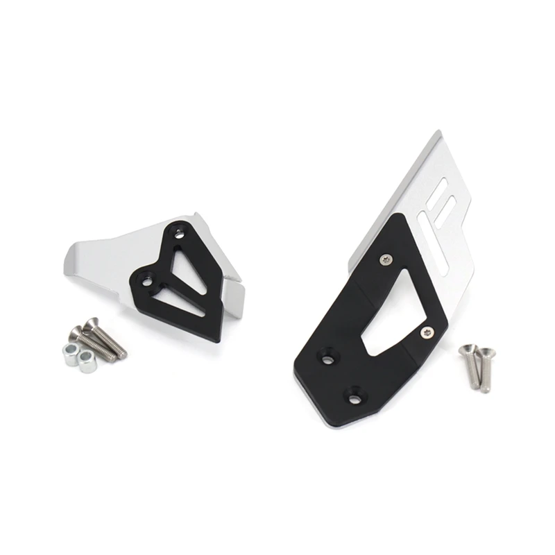 

Left Right Heel Guards Protector Guard Rear Foot Brake Lever Pedal Shifter Cover FOR-BMW F800GS Adventure F 650 750 GS