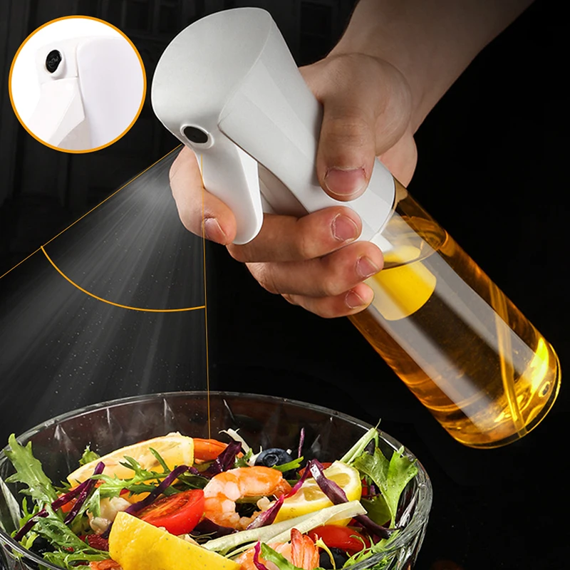 200ML Olive Oil Sprayer Bottle Kitchen high-pressure Sprayer Bottle Leak-proof BBQ Air Fryer Sprayer Oil Camping Cookware Tool
