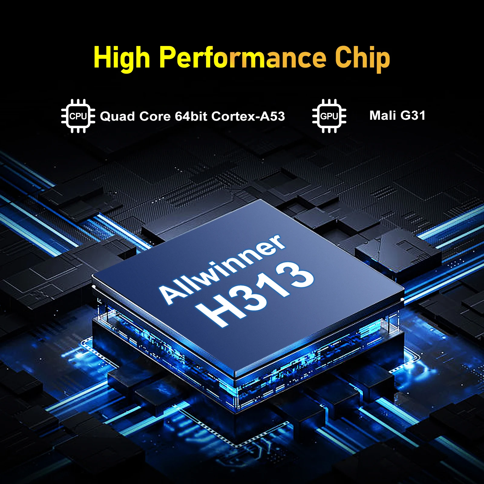 G96max Mortal T5 4K HDR10 TV Stick с четырьмя ядрами Android 13.0 Allwinner H313