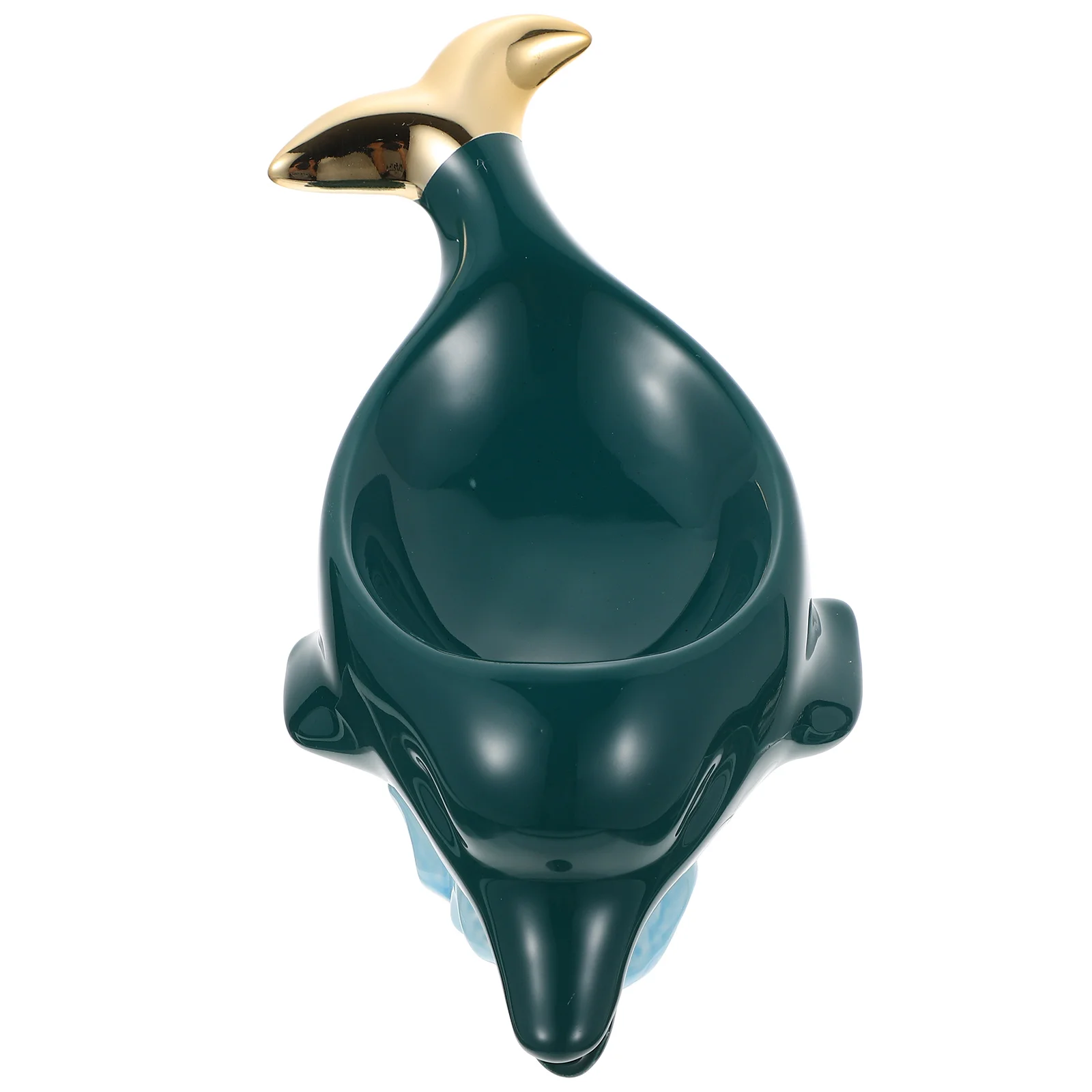 

Dolphin Soap Holder Ceramic Soap Holder Soap Storage Box Ceramic Craft for Home