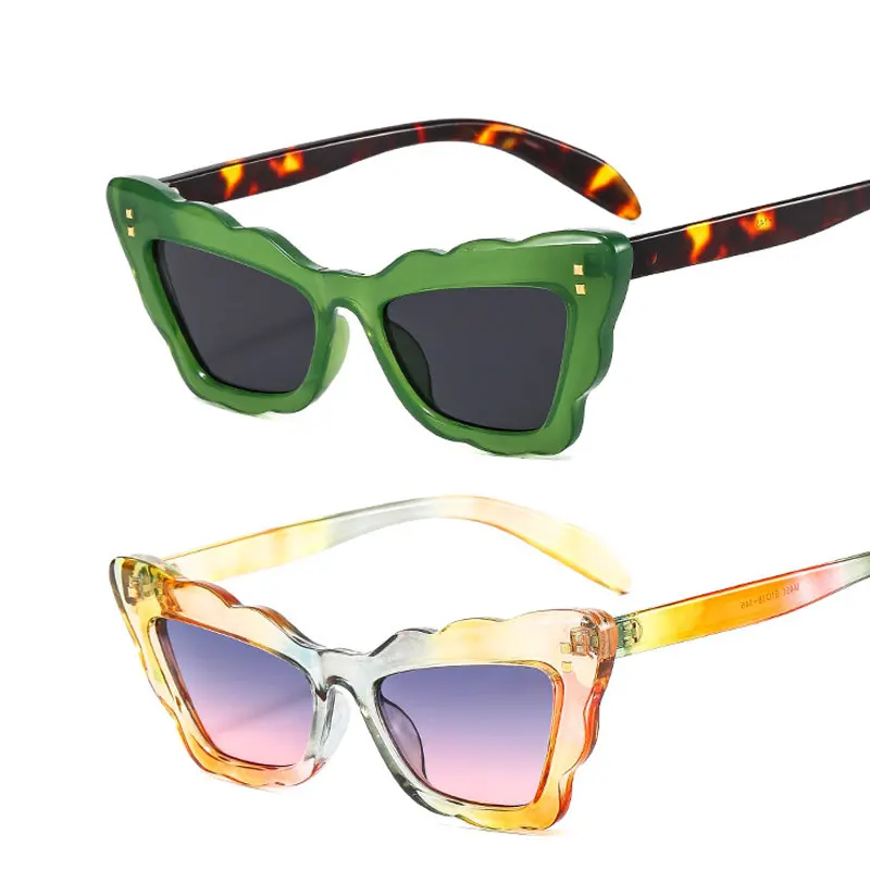 

Luxury Brand Butterfly Frame Sunglasses Women Vintage Cat Eye Gradient Eyewear Fashion Ladies Outdoor Travel Sun Glasses