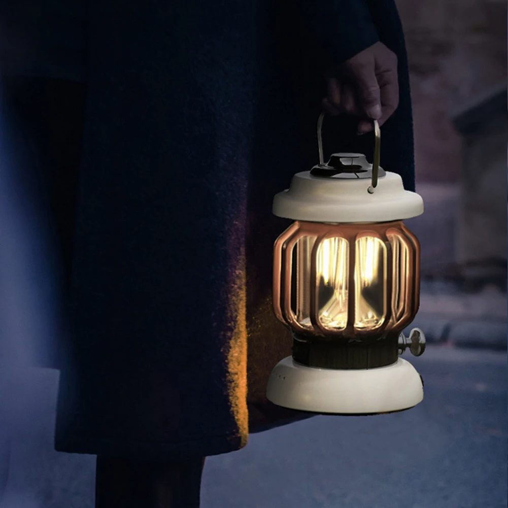 

Портативная уличная походная лампа для барбекю, палатки, водонепроницаемые Аварийные Фонари, 230 лм, светильник онарь для кемпинга, рыбалки, ...