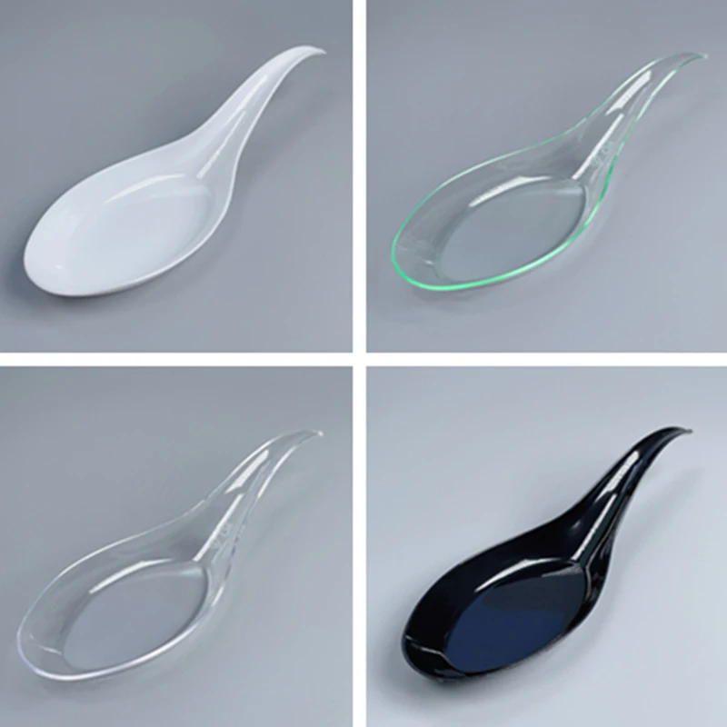 40 шт. одноразовые пластиковые ложки 120 х25 мм | Дом и сад