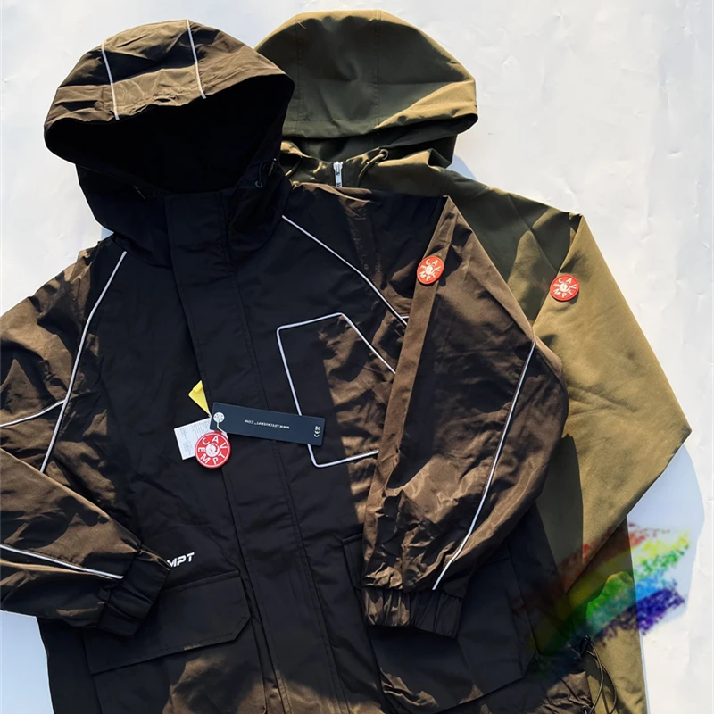 

Винтажная куртка для мужчин и женщин, водонепроницаемая ветрозащитная утепленная куртка с отражающими полосками, CE