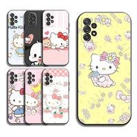 new hello kitty phone cases for samsung galaxy s22 s20 fe s20 lite s20 ultra s21 s21 fe s21 plus ultra carcasa coque back cover