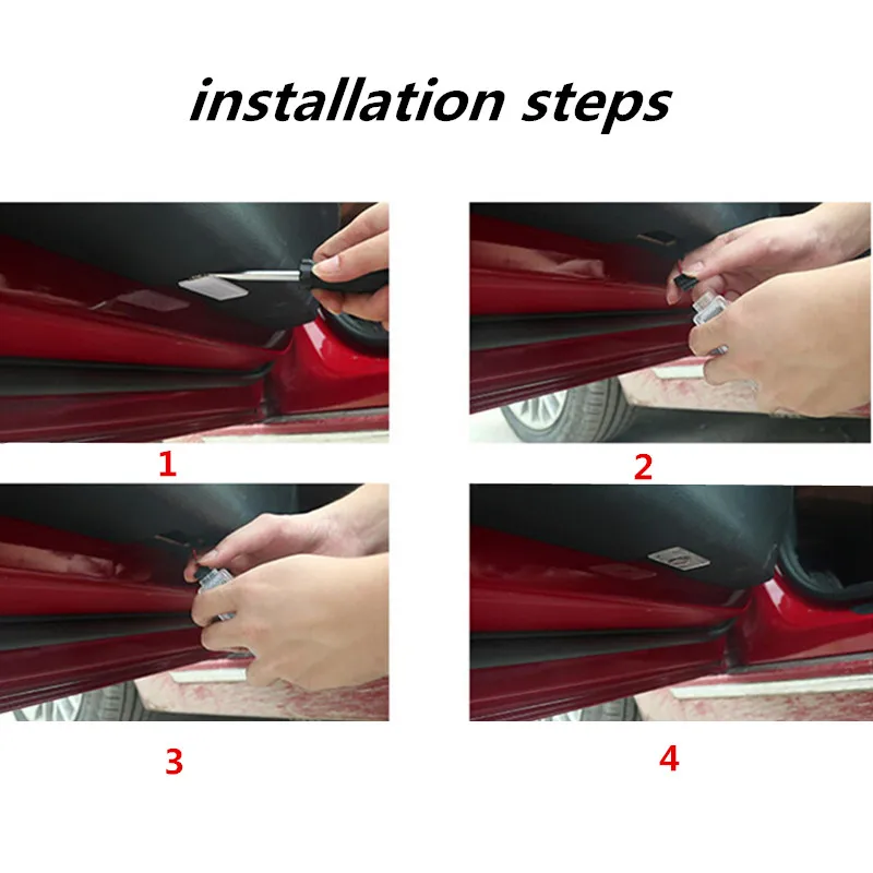 2X для TESLA Model Y S X 3 светодиодный Автомобильный Дверной проектор 3D лазерный