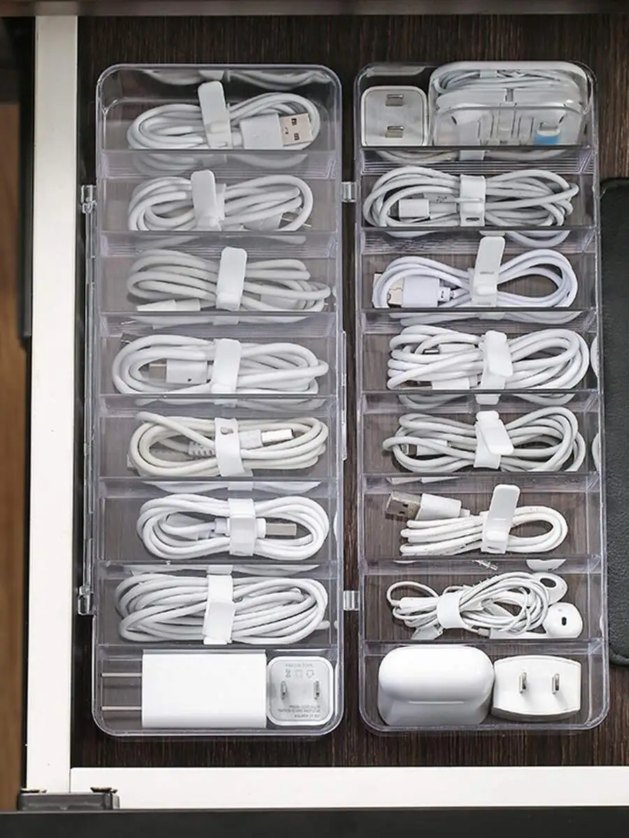 

1pc Clear Storage Box