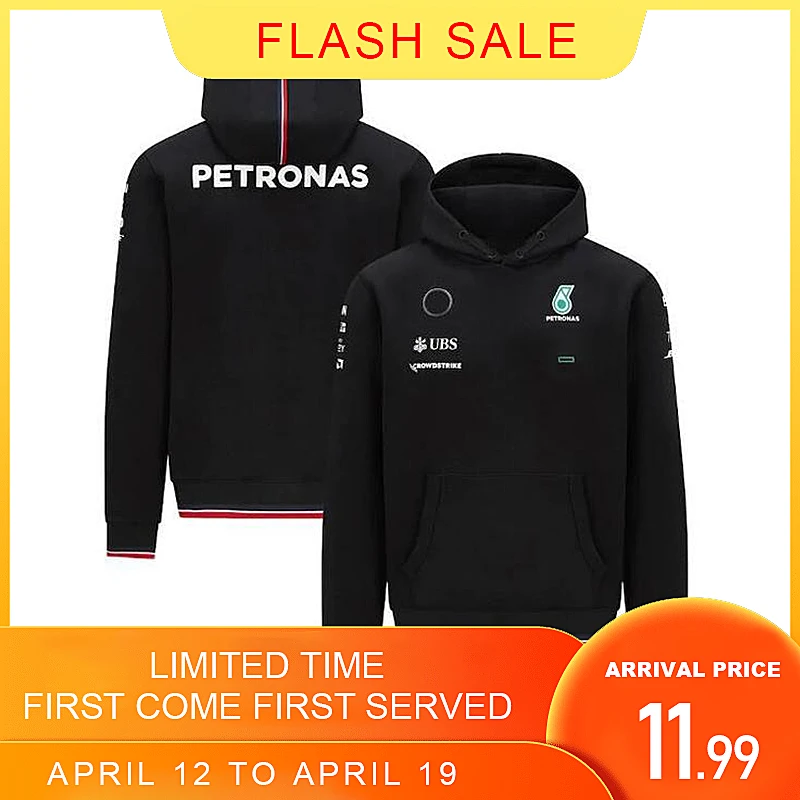 

Brand New High Quality Formula One Lewis Hamilton F1 Petronas 3D Printed Pullover Team Logo Male and Female Racing Fan Hoodie