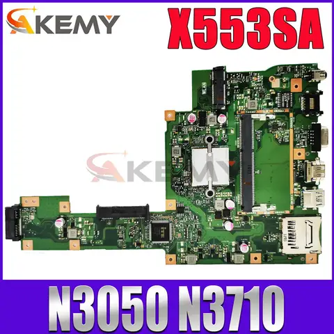 Материнская плата X553SA для ноутбука ASUS X503S F553S X503SA F553SA F503S F503SA, материнская плата N3050 N3060 N3700 N3710 DDR3L