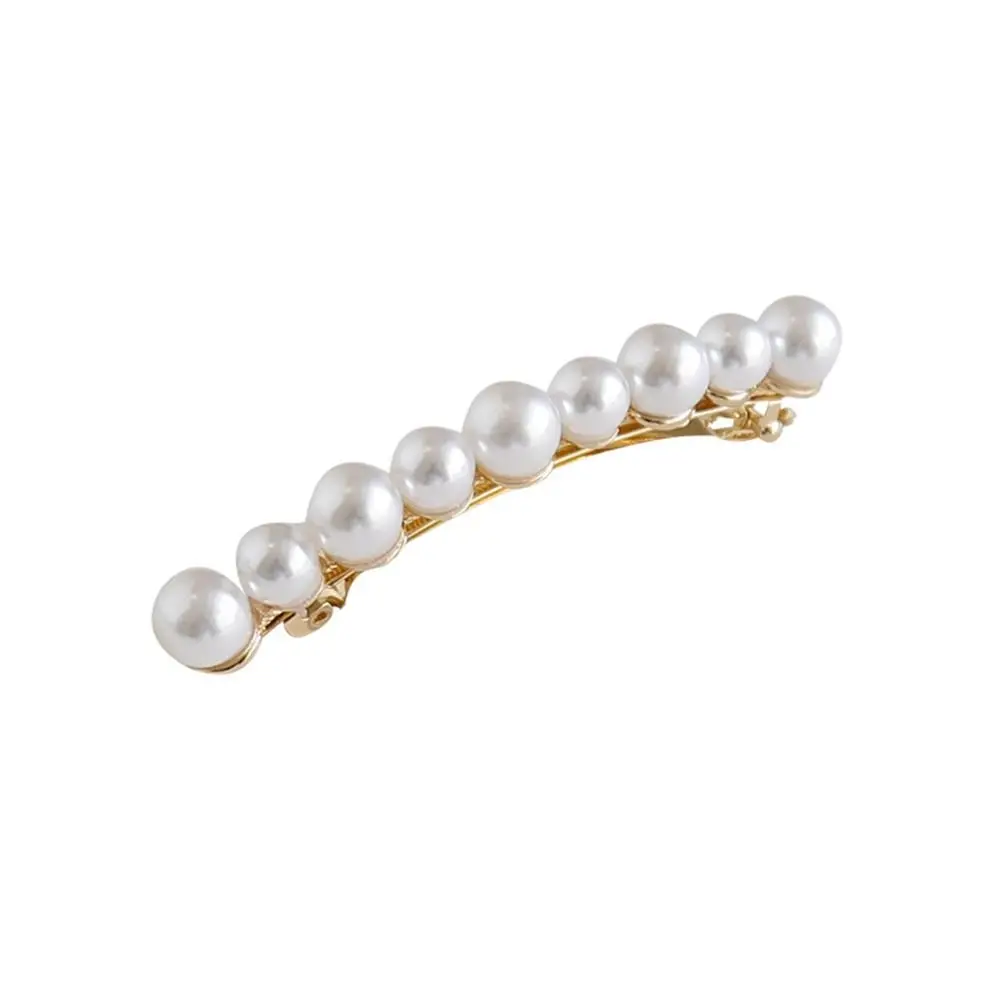 

Accessories Girl Hair Clip Ponytail Holde Korean Style Headwear Female Hair Accessories Pearl Hairpin Beads Hair Clip