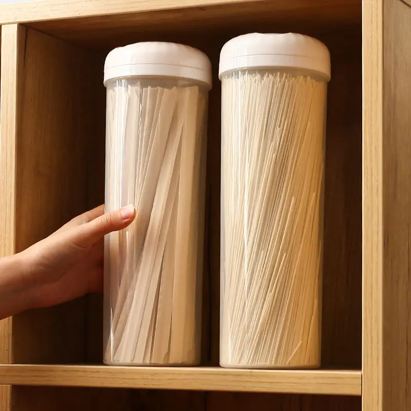 

Household Kitchen Moisture Insect Proof Storage Bottles Plastic Jars for Noodles