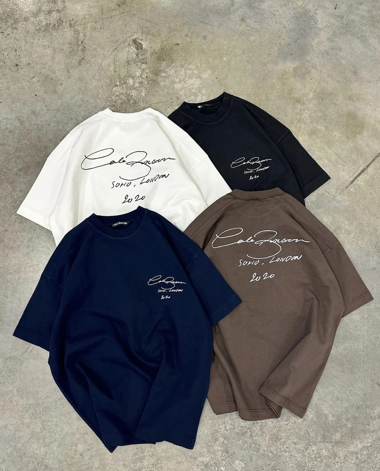 

2023ss CB Tee Men Women 1:1 Best Quality T Shirt Casual Short Sleeve With Tag Scrawled Cole Buxton Print T-Shirt