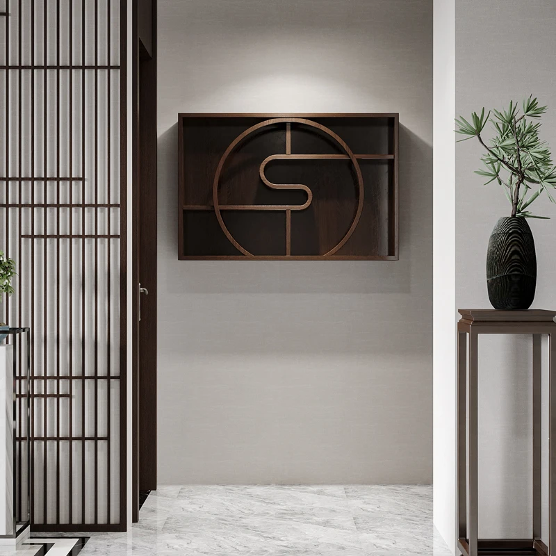 

Multifunct Wood Modern Irregular Decor Bar Coffee Digital Plates Wall Living Room Frame Shelf Decoracion Casa Room Decoration