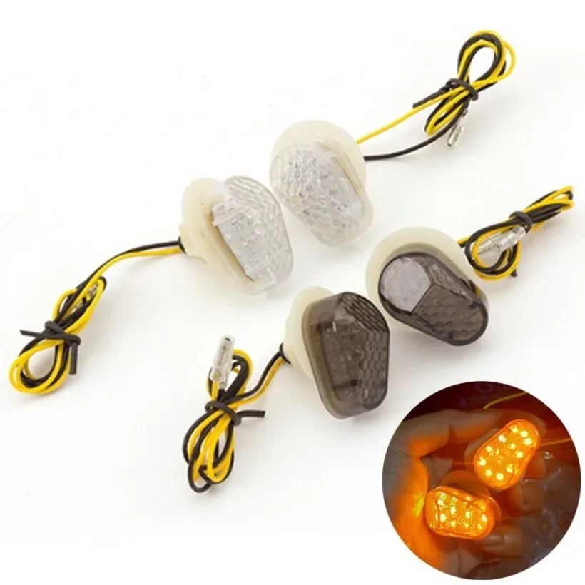 Светодиодный индикатор заподлицо для мотоцикла Yamaha YZF R1 R6 R6S FZ1S 1000 FZ6S FAZER 600