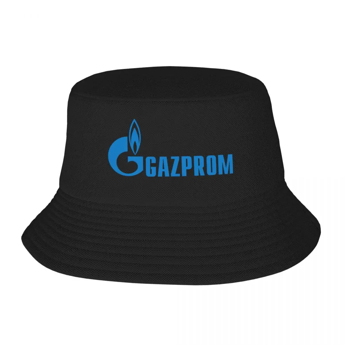 

Russia Gazprom Bucket Cap Summer Fisherman Caps Outdoor Sport Beach Sun Fishing Hat Funny Print Bob Panama Hat