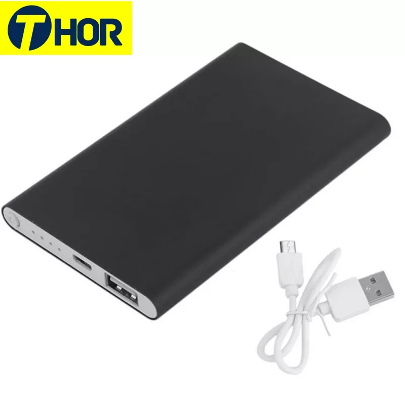 

NEW2023 Ultra-thin 12000mah Power Bank Portable Charger USB Battery Mobile Power Supply for Smart Phone External Mobile Power
