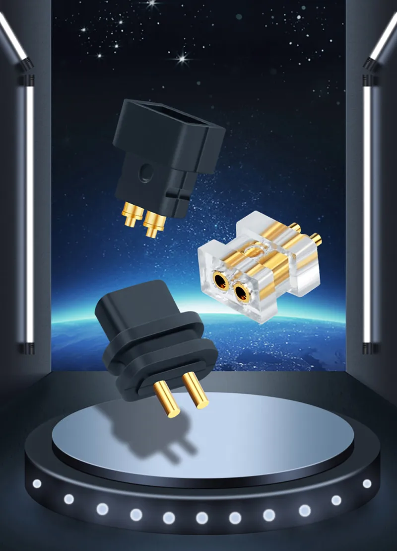 2 шт. 0 75 \ 78 гнездо с двумя иглами UE QDC для ремонта наушников сделай сам