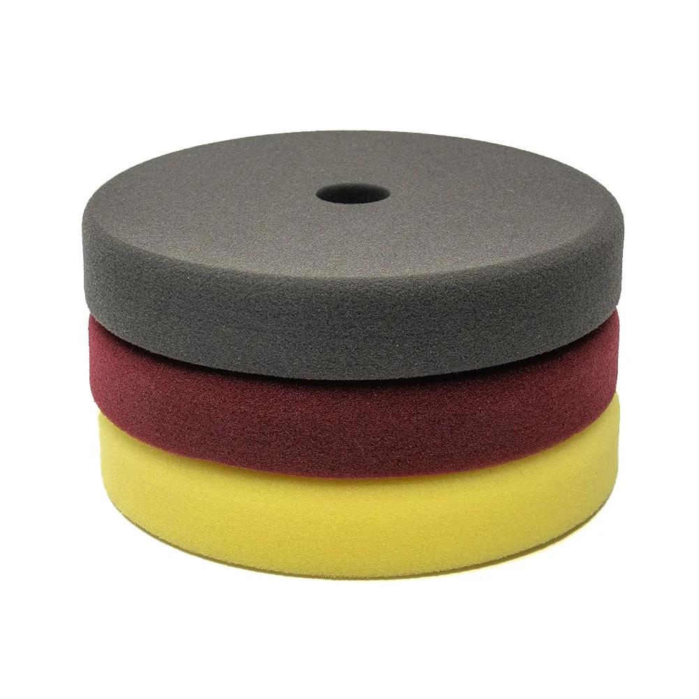 3 Pcs 5/6/7 Inch Sponge Buffing Pads Foam Polishing Pads Kit