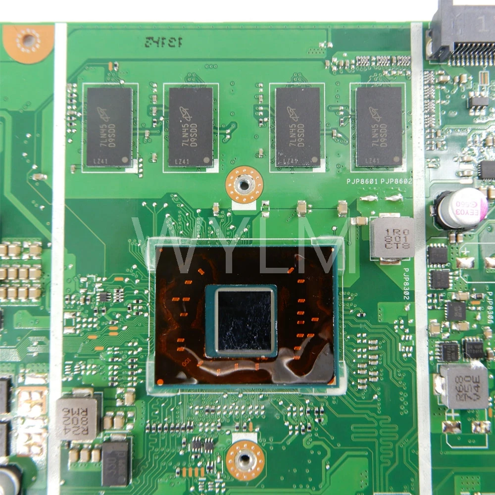 X441NA с процессором N3350 4 Гб ОЗУ материнская плата для ноутбука REV2.1/2 2 ASUS X441N X441NC F441N