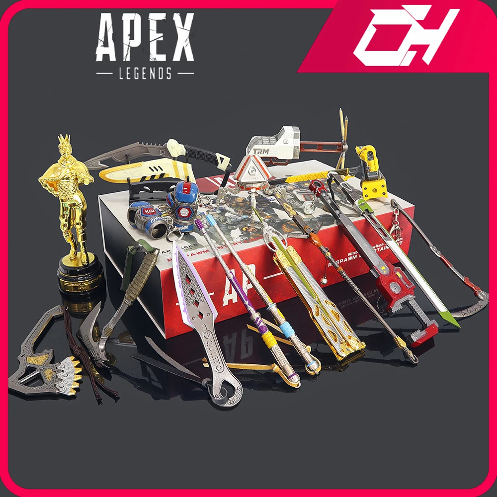 

Апекс легенды, оружие, кунай, коробочка для костюма, октановая криптовалюрия, патоискатель, Ватсон, металлический материал, самурайский меч, игрушки, подарки