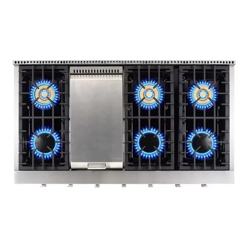 газовая плита 48 дюймов бытовая техника профессиональный натуральный новый