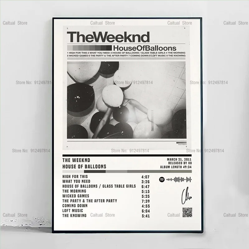 Плакаты Weeknd рассвет FM музыка альбом Обложка Современная Картина на холсте плакат