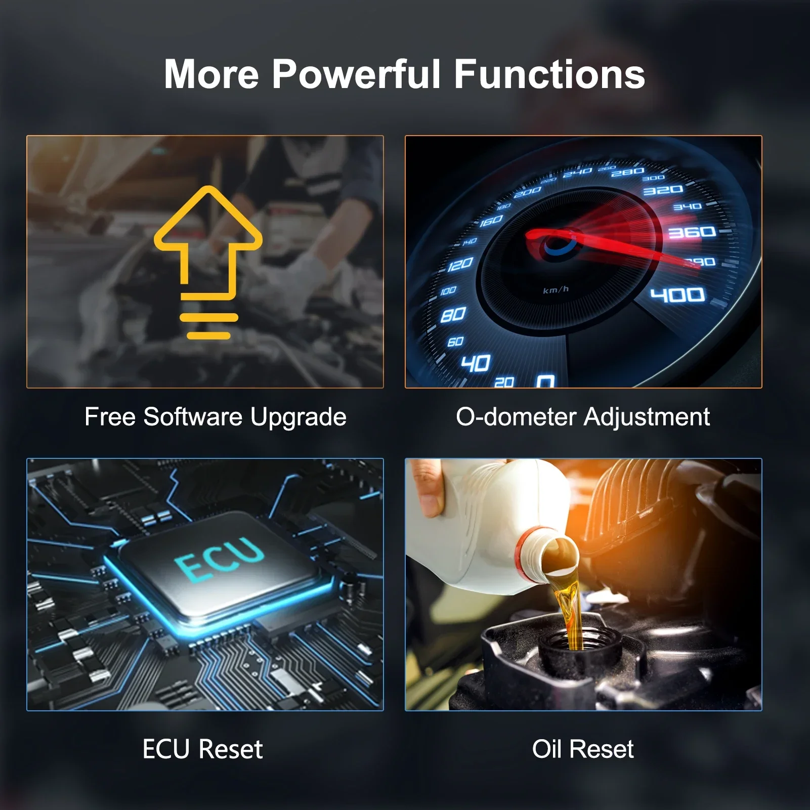 Humzor NP916 Полная система автомобиля/грузовика Диагностический инструмент ECU Сброс