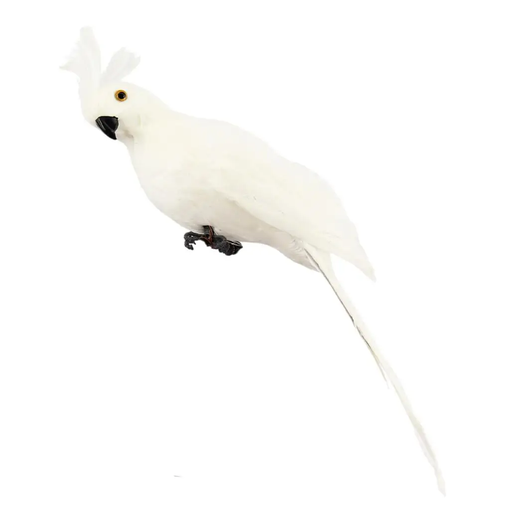 

3Pcs Artificial Parrot Figurines Statue Housewarming Gifts Garden