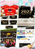 new year of 2022 backdrops for photography merry christmas eve star grad celebration poster banner photo background for photo