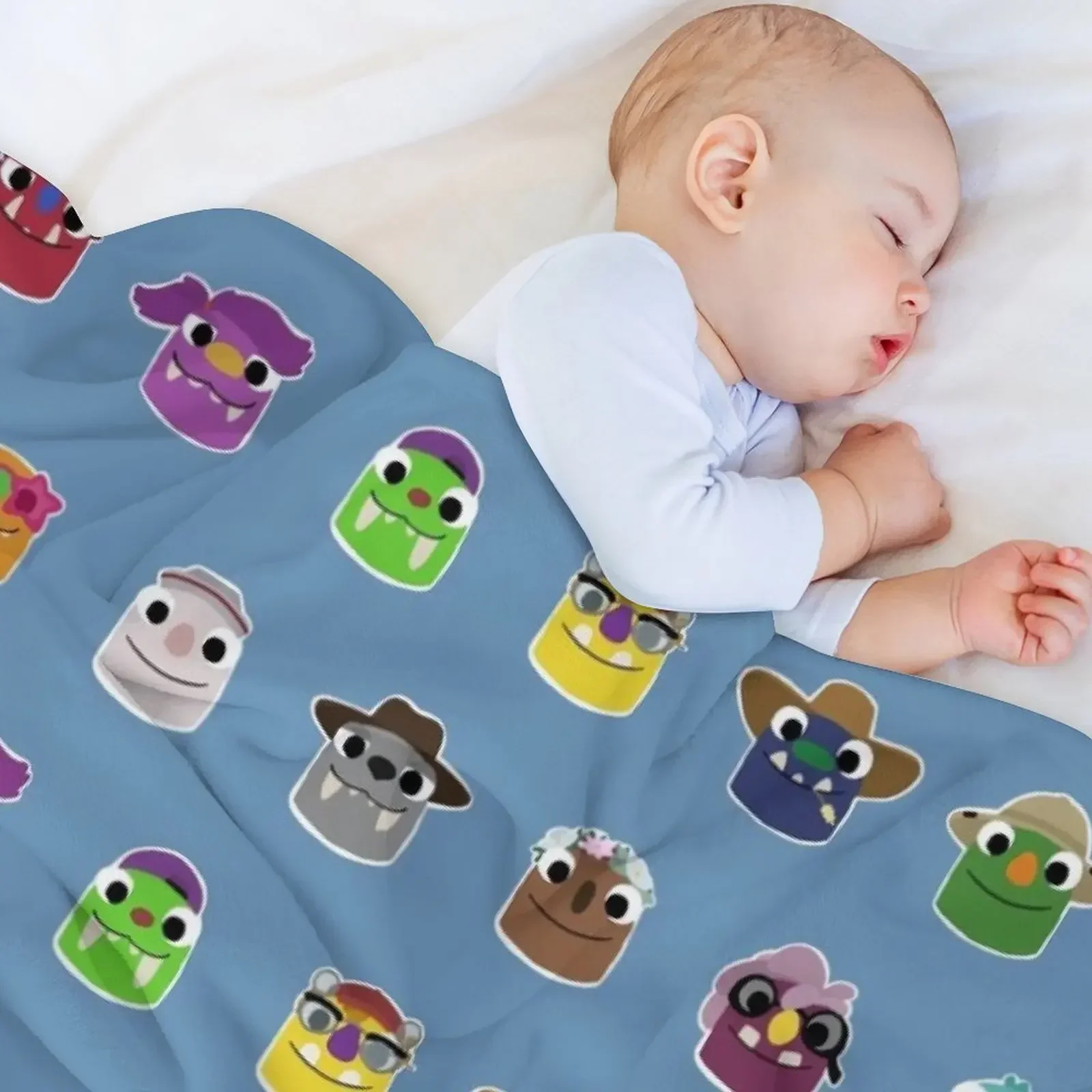 Bugsnax-все игрушки плед одеяло для сна набивные одеяла