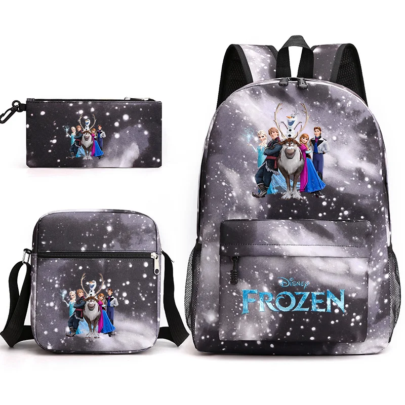 Disney-Mochila De Frozen para niños y niñas, morral escolar de Frozen, Elsa,...