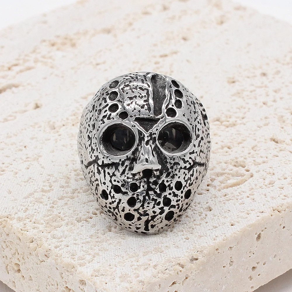 Мужское кольцо из нержавеющей стали в стиле Джейсон | Украшения и аксессуары