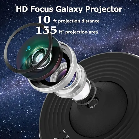 Галактический проектор ночник 360°