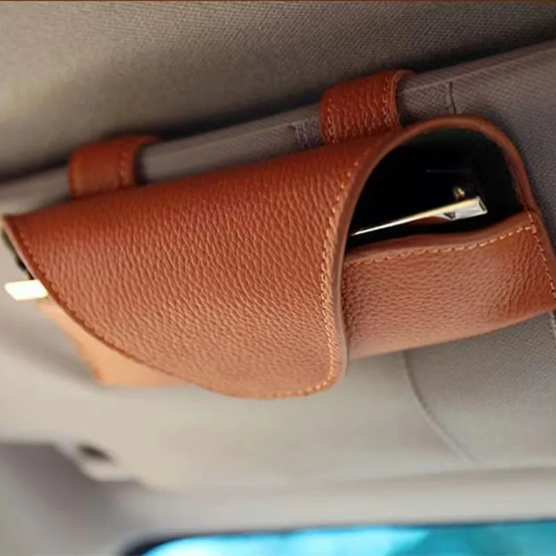 Автомобильный держатель для очков универсальный аксессуар хранения