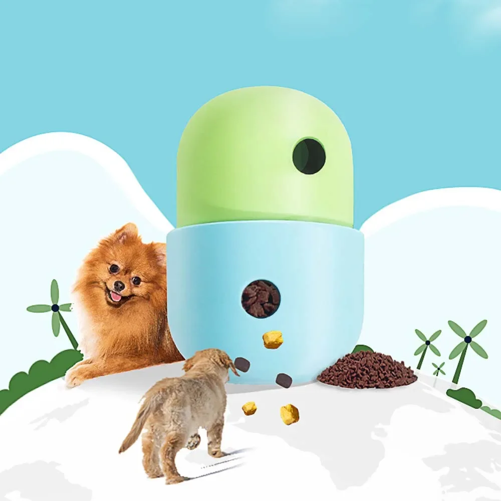 

Dog Food Leakage Toy Puppy Slow Food Bowl Puzzle Toy Interactive Ball Pet Outdoor Play Decompression Prop