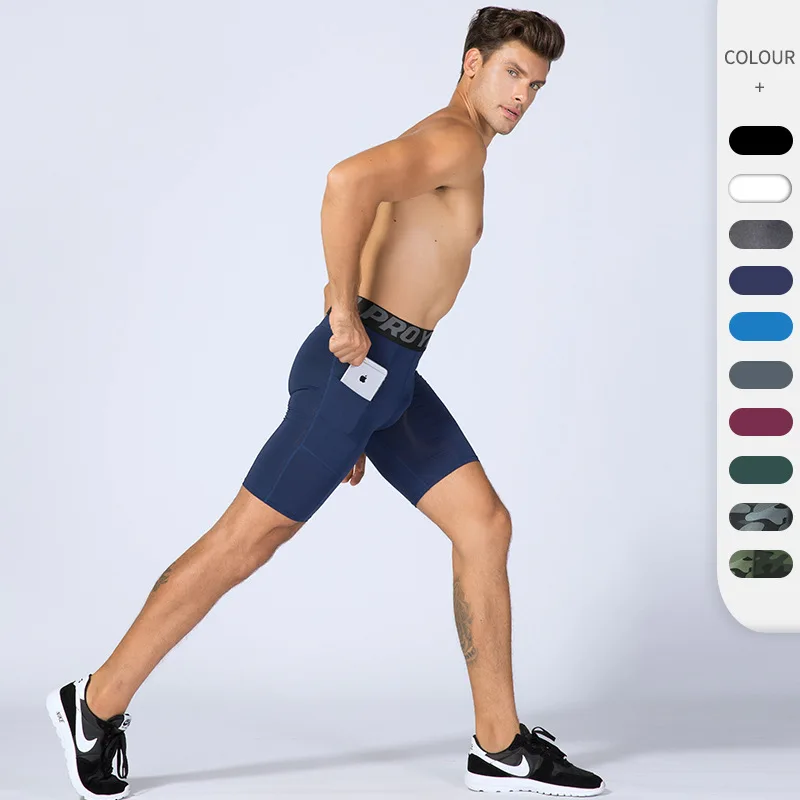 Men Sports Shorts Male Quick Drying Sports Mens Shorts Jogging Fitness Shorts Men Tight Short Pant Men's Running Shorts