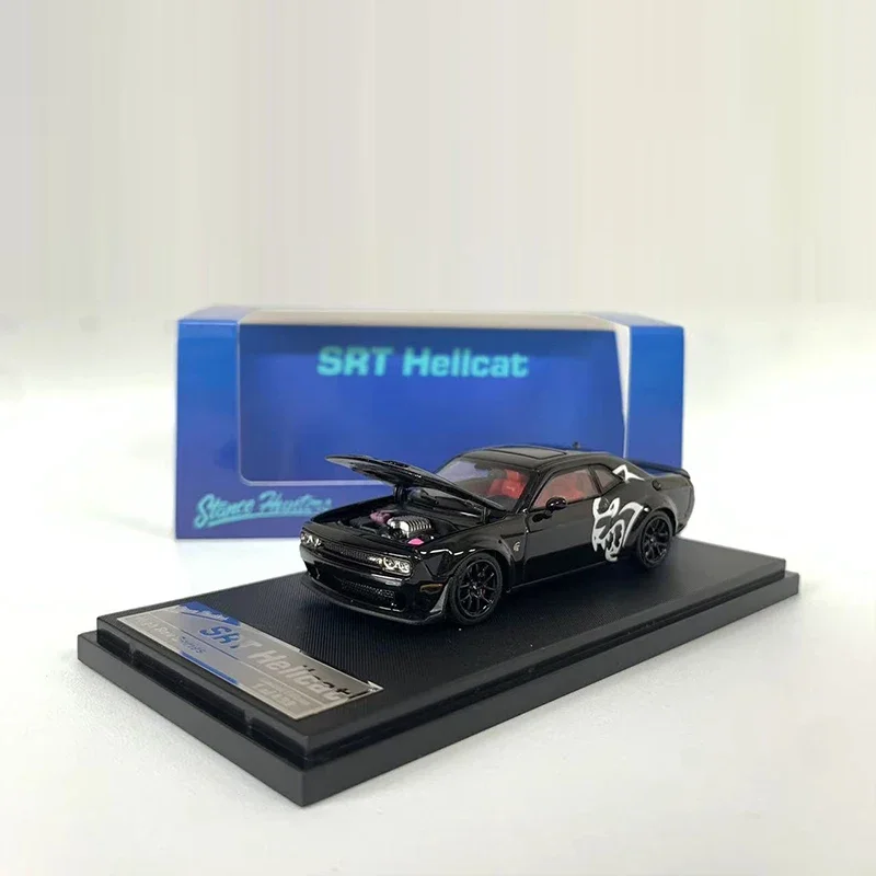 Модель автомобиля Stance Hunters 1:64 Dodge SRT Hellcat литая под давлением коллекция спортивных