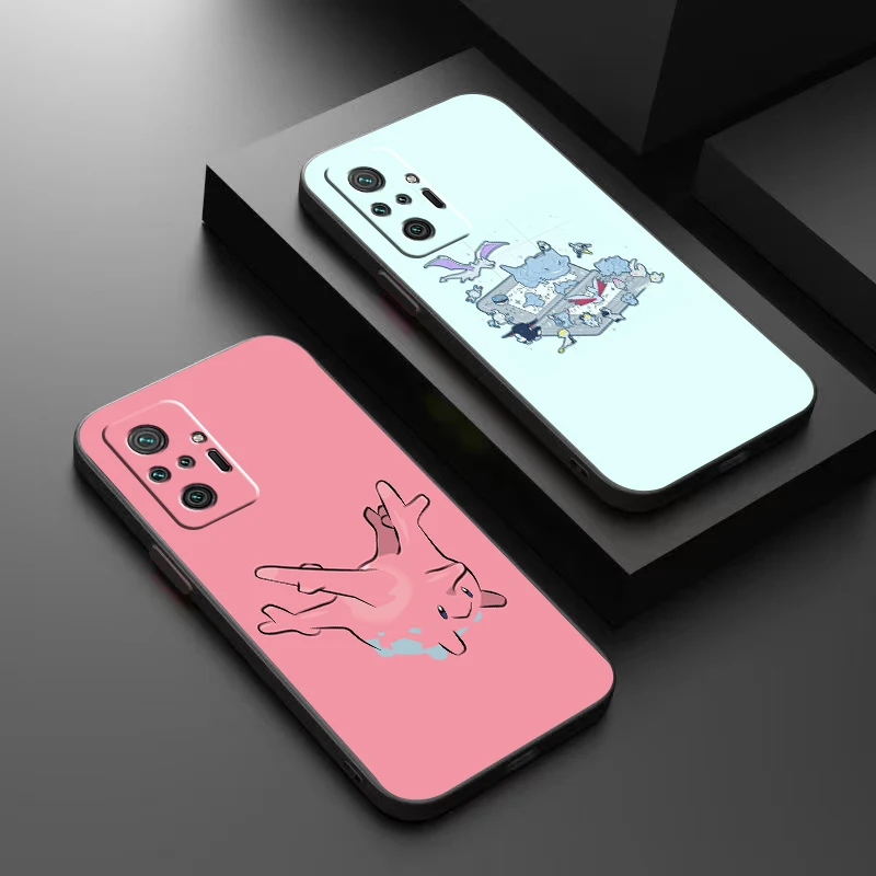 

Pokemon Pikachu Phone Case For Xiaomi Redmi 7 8 7A 8A 9 9i 9AT 9T 9A 9C Note 7 8 2021 8T 8 Pro Funda Silicone Cover Carcasa
