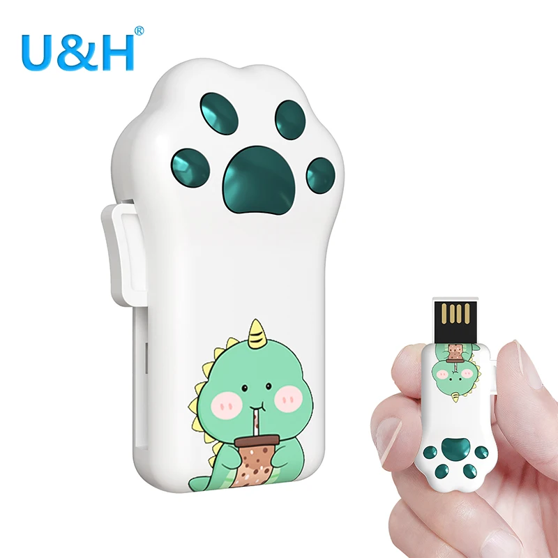 

Флеш-накопитель USB 2,0 в виде кошачьей лапы, 64/16/32 ГБ