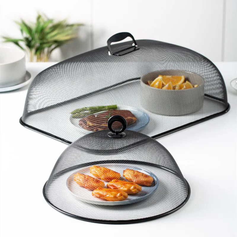 

Portable Umbrella Style Food Cover Anti Mosquito Meal Cover Food Vegetable Cover Dust Proof Table Home Food Cover Kitchen Tools