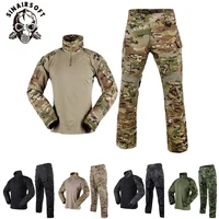 tactical combat pants shirt us army military paintball bdu gen3 uniform rapid assault sleeve slim fit long sleeve top uniform