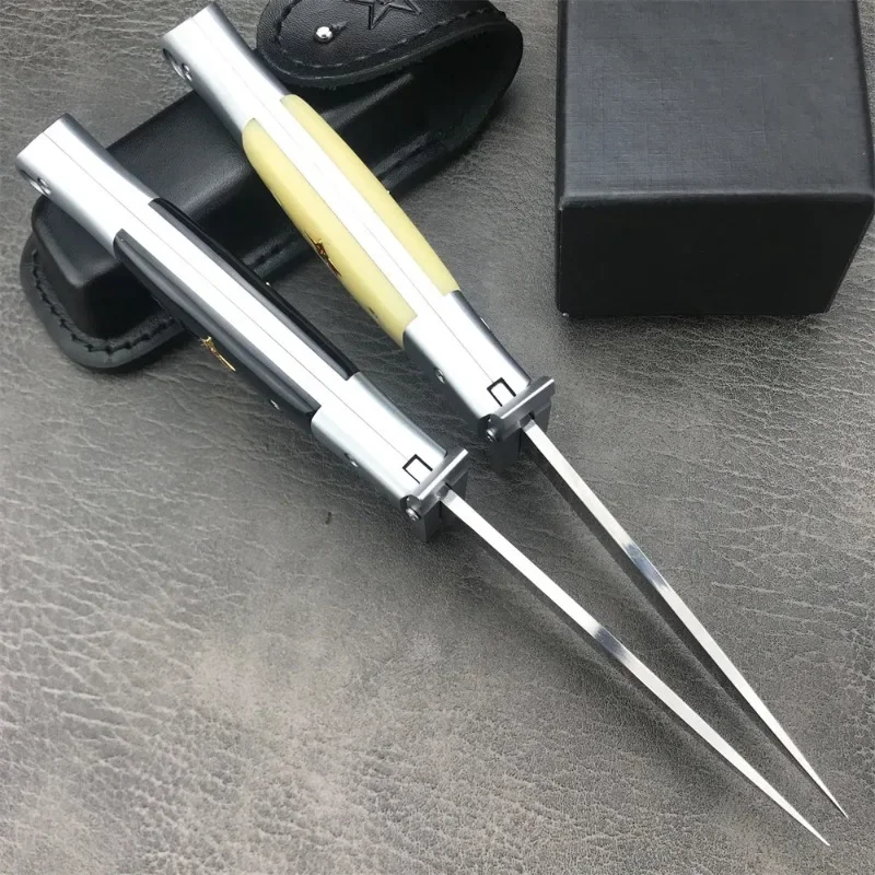 Русский Карманный Нож Finka NKVD Для Ежедневного Использования Лезвие X12M Алюминиевая