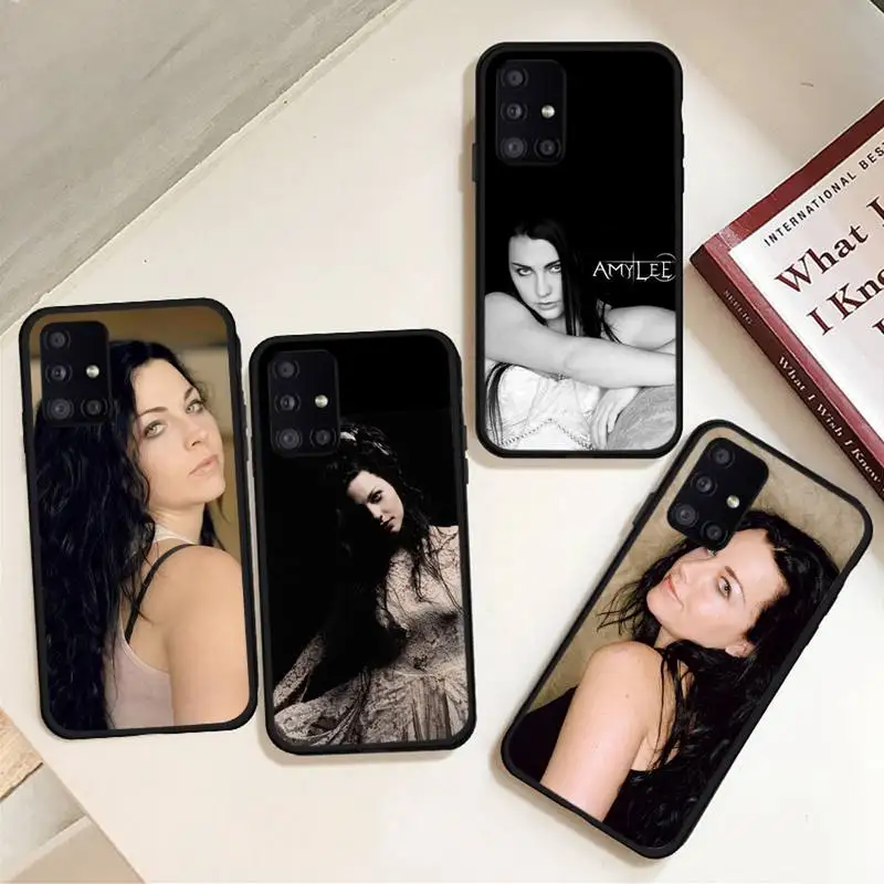 

Amy Lee singer Phone Case For Samsung galaxy A S note 10 12 20 32 40 50 51 52 70 71 72 21 fe s ultra plus