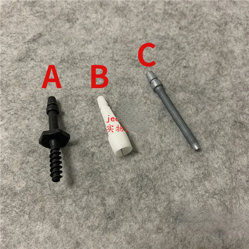 

For Jeep Wrangler Original Headlight Adjuster Fixing Clip Headlight Screw White Clip Black Screw
