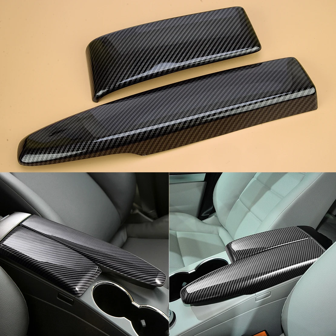 

2 шт., черная Автомобильная фотопанель для Benz C W204 E W212 GLK X204 2010 2011 2012 2013, стиль из углеродного волокна