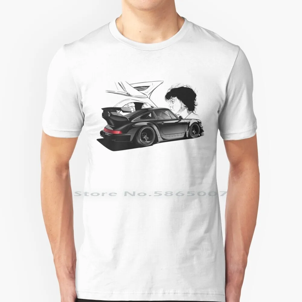 Rwb T Shirt 100% Cotton Rwb 993 964 930 Begriff Shinkiro Illest Akira Nakai Rough World Concept Narrower Car Dad Guy Wide Turbo