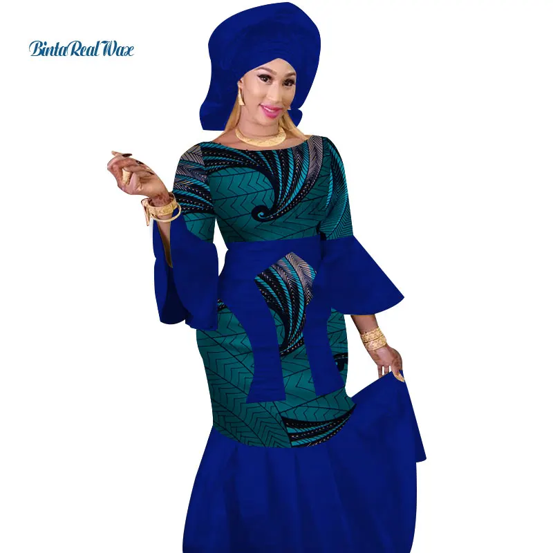 Bazin Riche африканская одежда 100% хлопок Африканские Восковые принты платья с