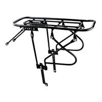 200KG Bicycle Luggage Carrier Bike Rack Aluminum Alloy Cargo Rear Rack Shelf Cycling Seatpost Bag Holder Stand MTB Install Tools