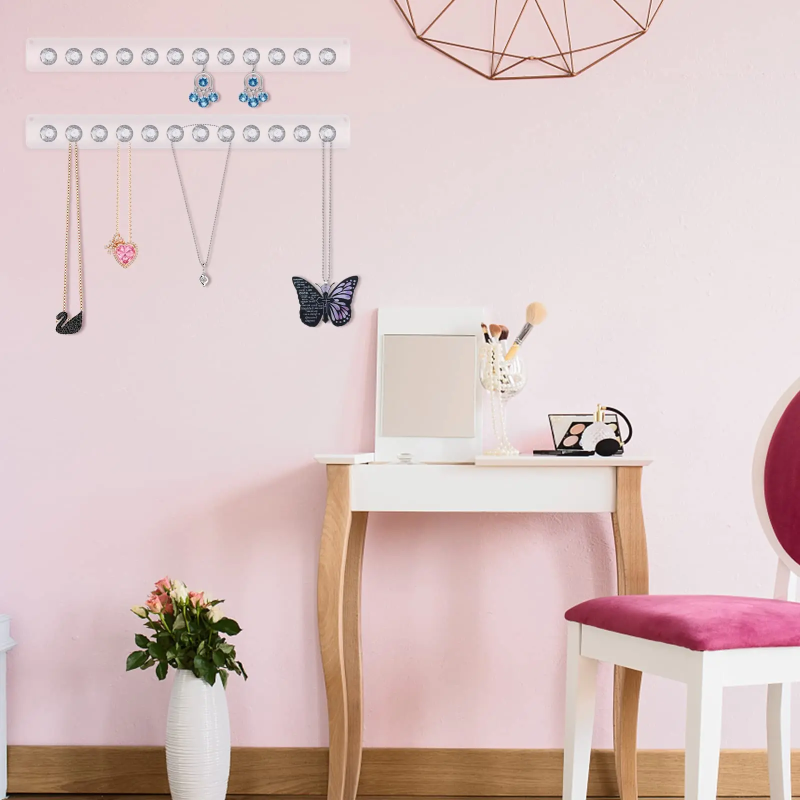 Акриловый держатель для ожерелья